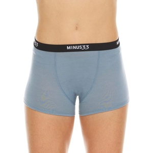 image:imageMerino Wool Boyshorts  Womens Underwear for Hiking  Moisture Wicking Underwear  Athletic AntiChafeSlate Blue