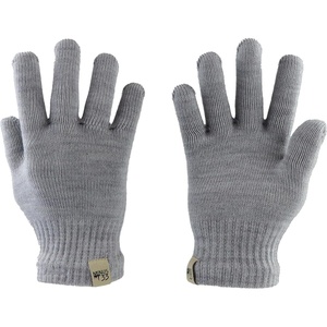 image:imageMerino Wool Glove Liner  Warm Base Layer  Ski Liner Glove  3 Season Wear  Multiple Colors and SizesAsh Gray