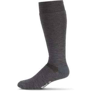 image:imageMerino Wool Ski and Snowboard SocksGray Heather