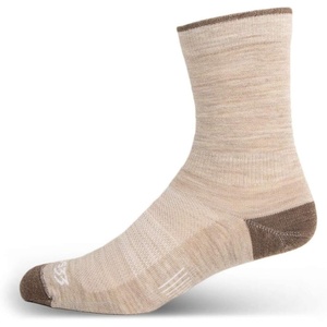 image:imageUSA Made  Crew Socks  Hiking Socks  Merino Wool  Mountain HeritageS15 Micro Weight Oatmeal