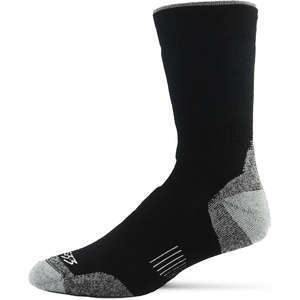 image:imageUSA Made  Crew Socks  Hiking Socks  Merino Wool  Mountain HeritageS75 Midweight Black