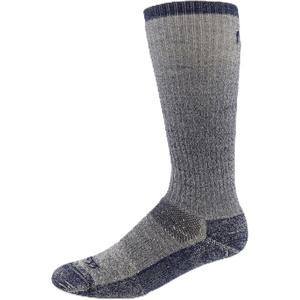 image:imageUSA Made  Heavyweight Over the Calf Merino Wool Socks  Ski and Snowboard Socks  Mountain HeritageS99 Expedition Denim Heather