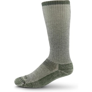 image:imageUSA Made  Heavyweight Over the Calf Merino Wool Socks  Ski and Snowboard Socks  Mountain HeritageS99 Expedition Olive Green