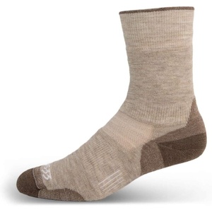 image:imageUSA Made  Lightweight Crew Socks  Hiking Socks  Merino Wool  Mountain HeritageS55 Lightweight Oatmeal