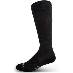 image:imageUSA Made  Micro Cushion Ski and Snowboard Socks  Over the Calf Socks  Merino Wool  Mountain HeritageS39 Micro  Cushion Black