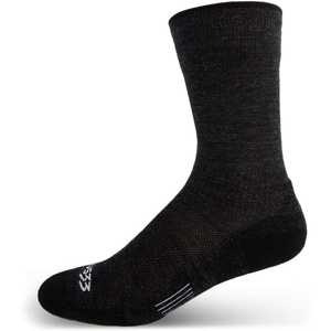 image:imageUSA Made  Microweight Cushion Boot Socks  Hunting Socks  Merino Wool  Mountain HeritageS36 Micro  Cushion Black