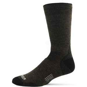 image:imageUSA Made  Midweight Merino Wool Boot Socks  Hunting Socks  Mountain HeritageS76 Midweight Earthen