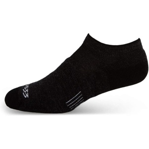 image:imageUSA Made  No Show Socks  Running Socks  Merino Wool  Mountain HeritageS51 Lightweight Black