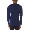 image:image100 Merino Wool  Mens Long Sleeve Crew Shirt  Thermal Base Layer170 Lightweight Navy
