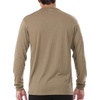 image:image100 Merino Wool  Mens Long Sleeve Crew Shirt  Thermal Base Layer170 Lightweight Tan 499