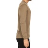 image:image100 Merino Wool  Mens Long Sleeve Crew Shirt  Thermal Base Layer235 Midweight Tan 499