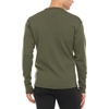 image:image100 Merino Wool  Mens Long Sleeve Crew Shirt  Thermal Base Layer400 Expedition Olive Drab