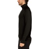image:image100 Merino Wool  Mens Midweight Quarter Zip  Warm Pullover  MidlayerBlack