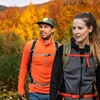 image:image100 Merino Wool  Mens Midweight Quarter Zip  Warm Pullover  MidlayerBlaze Orange