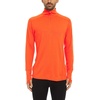 image:image100 Merino Wool  Mens Midweight Quarter Zip  Warm Pullover  MidlayerBlaze Orange