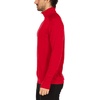 image:image100 Merino Wool  Mens Midweight Quarter Zip  Warm Pullover  MidlayerTrue Red