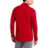 image:image100 Merino Wool  Mens Midweight Quarter Zip  Warm Pullover  MidlayerTrue Red