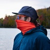 image:image100 Merino Wool  Midweight Neck Gaiter  Skiing Neck Warmer  Winter Face Mask  Multipurpose HeadwearBlaze Orange