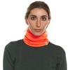 image:image100 Merino Wool  Midweight Neck Gaiter  Skiing Neck Warmer  Winter Face Mask  Multipurpose HeadwearBlaze Orange