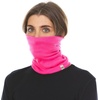 image:image100 Merino Wool  Midweight Neck Gaiter  Skiing Neck Warmer  Winter Face Mask  Multipurpose HeadwearBlaze Pink