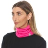 image:image100 Merino Wool  Midweight Neck Gaiter  Skiing Neck Warmer  Winter Face Mask  Multipurpose HeadwearBlaze Pink
