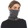 image:image100 Merino Wool  Midweight Neck Gaiter  Skiing Neck Warmer  Winter Face Mask  Multipurpose HeadwearCharcoal Gray