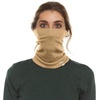 image:image100 Merino Wool  Midweight Neck Gaiter  Skiing Neck Warmer  Winter Face Mask  Multipurpose HeadwearDesert Sand