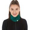 image:image100 Merino Wool  Midweight Neck Gaiter  Skiing Neck Warmer  Winter Face Mask  Multipurpose HeadwearEmerald Green