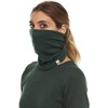 image:image100 Merino Wool  Midweight Neck Gaiter  Skiing Neck Warmer  Winter Face Mask  Multipurpose HeadwearForest Green