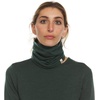 image:image100 Merino Wool  Midweight Neck Gaiter  Skiing Neck Warmer  Winter Face Mask  Multipurpose HeadwearForest Green