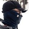 image:image100 Merino Wool  Midweight Neck Gaiter  Skiing Neck Warmer  Winter Face Mask  Multipurpose HeadwearNavy Blue
