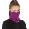image:image100 Merino Wool  Midweight Neck Gaiter  Skiing Neck Warmer  Winter Face Mask  Multipurpose HeadwearRadient Violet