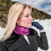 image:image100 Merino Wool  Midweight Neck Gaiter  Skiing Neck Warmer  Winter Face Mask  Multipurpose HeadwearRadient Violet