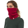 image:image100 Merino Wool  Midweight Neck Gaiter  Skiing Neck Warmer  Winter Face Mask  Multipurpose HeadwearTrue Red