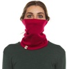 image:image100 Merino Wool  Midweight Neck Gaiter  Skiing Neck Warmer  Winter Face Mask  Multipurpose HeadwearTrue Red