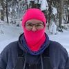 image:image100 Merino Wool Balaclava  Winter Ski Mask  Face Mask  Cold Weather GearBlaze Pink
