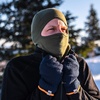 image:image100 Merino Wool Balaclava  Winter Ski Mask  Face Mask  Cold Weather GearOlive Drab