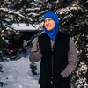 image:image100 Merino Wool Balaclava  Winter Ski Mask  Face Mask  Cold Weather GearRoyal Blue