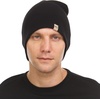 image:image100 Merino Wool Beanie  Expedition Heavyweight Winter HatBlack