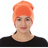 image:image100 Merino Wool Beanie  Expedition Heavyweight Winter HatBlaze Orange