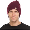 image:image100 Merino Wool Beanie  Expedition Heavyweight Winter HatBurgundy