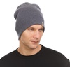 image:image100 Merino Wool Beanie  Expedition Heavyweight Winter HatCharcoal Gray