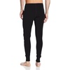 image:image100 Merino Wool Bottoms Mens Base Layer Pants  Long Johns  Thermal Underwear235 Midweight Black