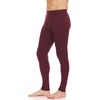 image:image100 Merino Wool Bottoms Mens Base Layer Pants  Long Johns  Thermal Underwear235 Midweight Burgundy