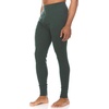 image:image100 Merino Wool Bottoms Mens Base Layer Pants  Long Johns  Thermal Underwear235 Midweight Forest Green