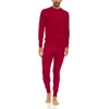 image:image100 Merino Wool Bottoms Mens Base Layer Pants  Long Johns  Thermal Underwear235 Midweight True Red