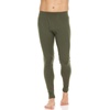 image:image100 Merino Wool Bottoms Mens Base Layer Pants  Long Johns  Thermal Underwear400 Expedition Olive Drab
