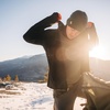 image:image100 Merino Wool Full Zip  Mens Expedition Zip UpBlack