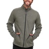 image:image100 Merino Wool Full Zip  Mens Expedition Zip UpGranite Green