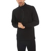 image:image100 Merino Wool Mens Expedition Weight Quarter Zip  Moisture Wicking SweaterBlack